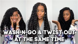 Why You Should Be Doing a Twist Out and Wash & Go At the Same Time