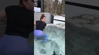 Hot tub maintenance is a must!! #viral #swimming