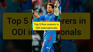 Most Runs Scored in ODI Internationals #short #shorts #cricket