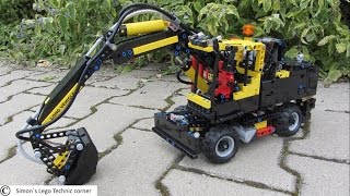 Lego Technic 42053 Volvo EW 160E [Fully Motorized]