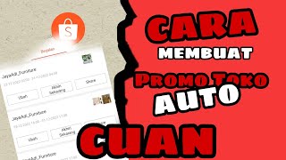 CARA MEMBUAT PROMO TOKO SHOPEE DI HP / MEMBUAT PROMO TOKO / TIPS MUDAH MEMBUAT PROMO TOKO