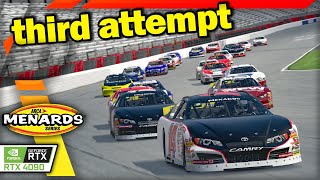 ARCA Series - Atlanta 2008 - iRacing NASCAR Gameplay