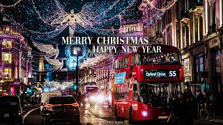 Merry Christmas & Happy New Year 4K Video with Relaxing Music