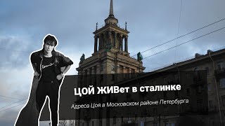 ЦОЙ ЖИВет в сталинке. Адреса Цоя в Московском районе Петербурга