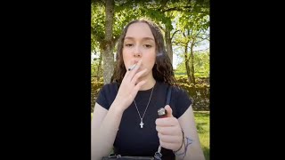 French smoking girl 4