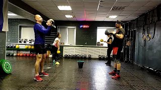 ГиряКа4. рекордный Минотавр 32 кг. Kettlebell Crossfit Wod Minotaur 32 kg