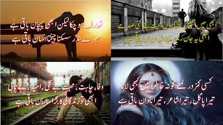 تعارف ہو چکا لیکن ابھی پہچان باقی ہے || SAD URDU POETRY || AARZOO A SEHAR