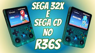 R36S: Como Adicionar Sega CD e Sega 32X + 10 Jogos Testados