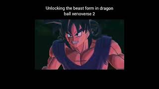 Unlocking the beast form in #dragonballxenoverse2 #dragonball #dbssuperhero #gohan #gohanbeast