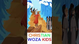 Moses Performed Miracle at Redsea for kIDS #shorts  #christiankids #cartoon #biblestories