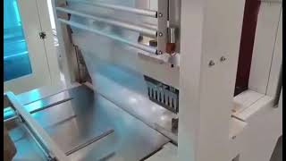 Mineral water beverage semi-automatic cuff heat shrinkper wrapping machine矿泉水饮料半自动袖口热收缩机