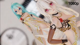 【MMD】killer lady 1080p「MMD弱音ハク」 Yowane Haku &Miku