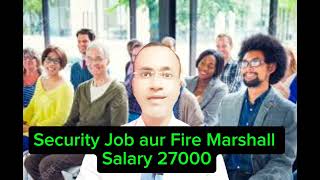 Security Job Fire Job Navi Mumbai Turbhe Sewari Salary 27000