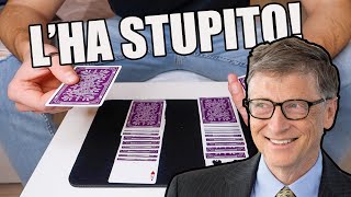 VI INSEGNO LA MAGIA CHE HA STUPITO BILL GATES! Trucco con le carte