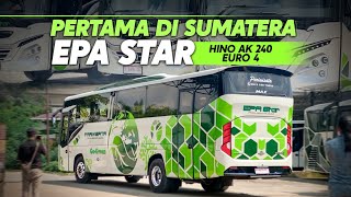 HINO Terbaru Pertama di Sumatera ! Rilis Bus Baru EPA Star HINO AK 240 Euro 4