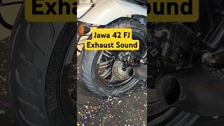 Jawa 42 fj exhaust sound #jawa #bike #exhaust