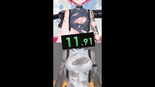 Boob speedrun any% #vtuber #vtuberen  #live2dshowcase