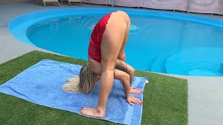 Swimming gymnastics with Viola - Part 26