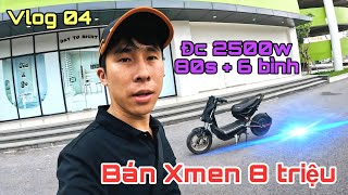 Review và test xmen 8 triệu combo 2k5 80s 6b || Xe Điện