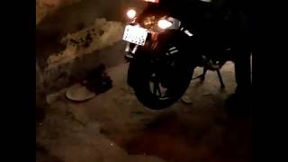 TVS Apache RTR 200 exhaust fire blast , flame exhaust Flame Thrower Kit