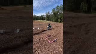 Play riding 23 Honda Crf110 pitbike #dirtbikefamily #dirtbike #dirtbikesarecool #fun #family