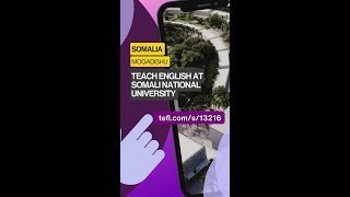 English Instructor positions available at Somalia National University.