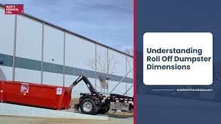 Understanding Roll Off Dumpster Dimensions - Waste Removal USA