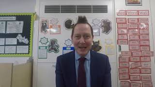 Mr Hodgson's weekly video message for the week beginning 25th January 2021