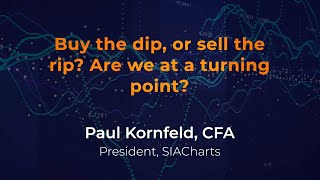 SIACharts' Paul Kornfeld: Buy the dip or sell the rip? Are we at a turning point?