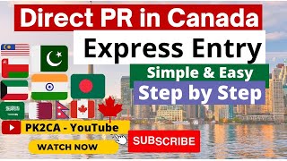 Express Entry FSW Program Details - A points system for Canadian Immigration #expressentry #FSW