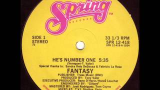 FANTASY - He's number one (1985)