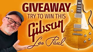 CLOSED Win a Gibson Les Paul with Guitar Pro, Tim Pierce and Guitar Tabs Daily