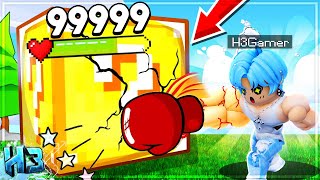 Mình Phá Hủy LUCKY BLOCK?? Trở Thành NGƯỜI MẠNH NHẤT Trong Punch Lucky Walls Simulator | Roblox