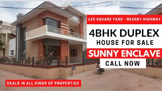 4BHK House for Sale in Mohali - Duplex House in Sunny Enclave | Call - 8195843058 | Property Heights