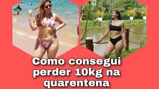 Como consegui emagrecer 10kg. Emagrecimento saudável!