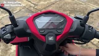 REVIEW FITUR VARIO 125 ISS 😍😍 #vario125iss #vario125issmerah #vario125issmattered #vario125new