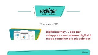 DigitalJourney. L’app per sviluppare competenze digitali in modo semplice e a piccole dosi