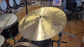 (SOLD) Cymbals - Istanbul Agop 22" Traditional Crash/Ride