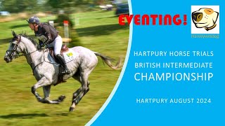 Cross country action from the British Intermediate Championships at Hartpury #eventing