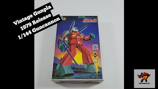 Vintage Popy Bandai 1979 Guncannon Gundam Gunpla UNBOXING