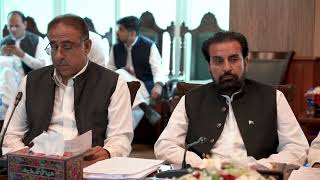 Provincial Cabinet meeting chaired by Balochistan Chief Minister Mir Sarfraz Bugti