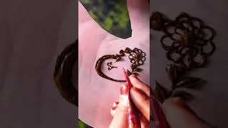 Couple letter mehndi tattoo✨️🦋💜...!Alphabet mehndi design 🌸 ! S ❤️S #shorts#youtubeshorts