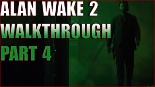 Alan Wake 2 Part 4 - Full Walkthrough / Playthrough Gameplay - Mr. Door Interview / New York Streets