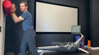 Foam Roller Scap Rollout