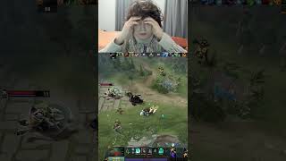 Rostik demonstrates how to lose DR in seconds. 😂 #dota2clips #dotagameplay #dota2 #dota2funny