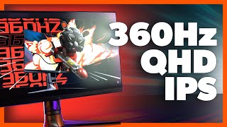 The 1st 360Hz 1440p Gaming Monitor! - ROG Swift PG27AQN