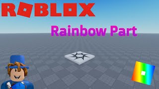 How to make a Rainbow Part in Roblox Studio! |Bcraft|