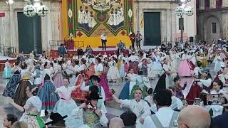 Dança (Danza) Fallera mayor Infantil fiesta Patrona Virgen de los desamparados #hoy #valencia