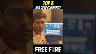 TOP 3 SECRETS OF FREE FIRE COMMUNITY 🥴❓ || #freefire #shorts #trending