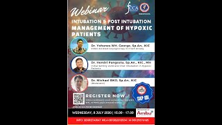 Intubation and Post Intubation Management in Hypoxic Patients